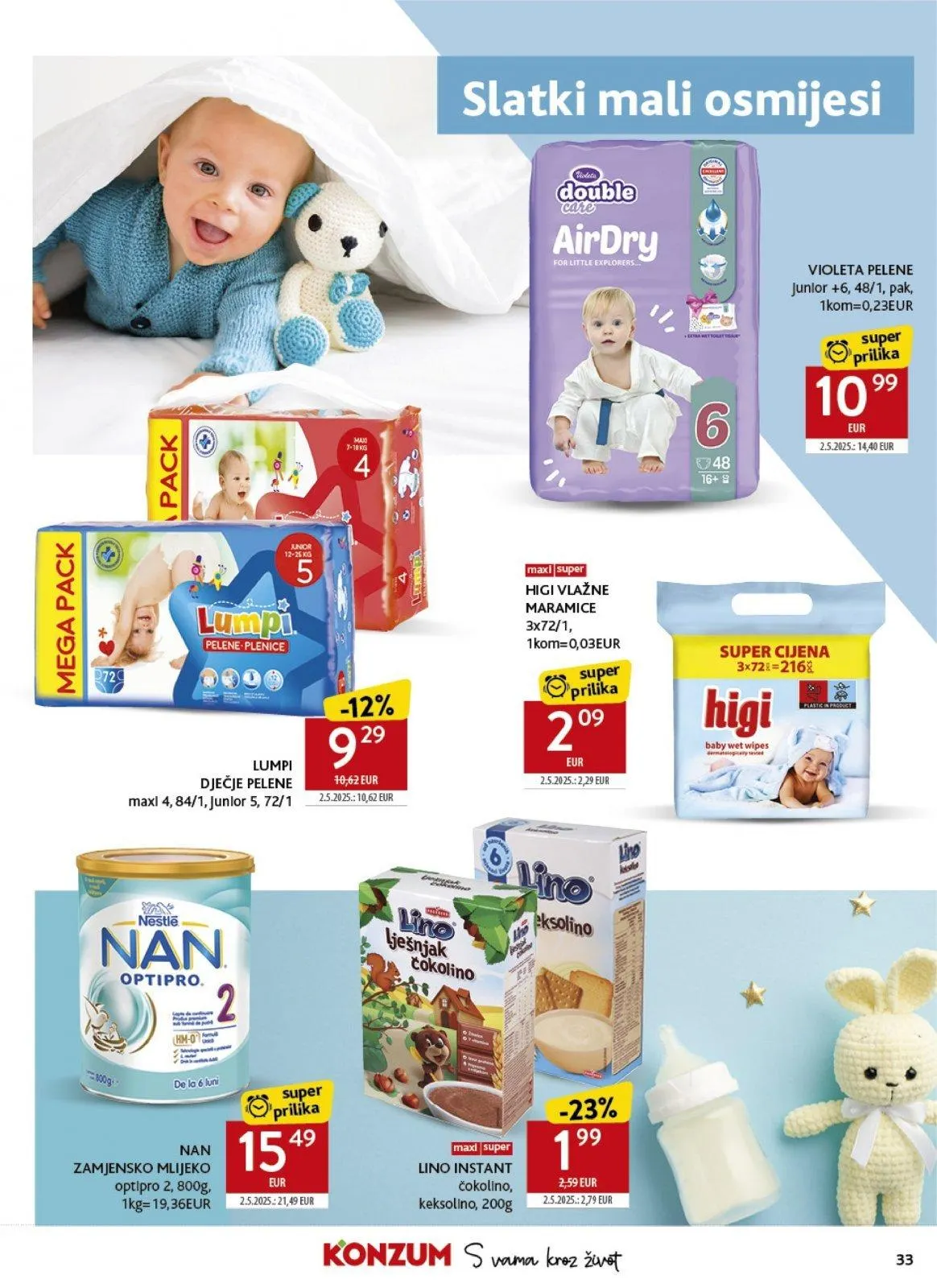 Katalog Konzum katalog do 20.01.2026 od 15. siječnja do 20. siječnja 2026. - Pregled Stranica 33