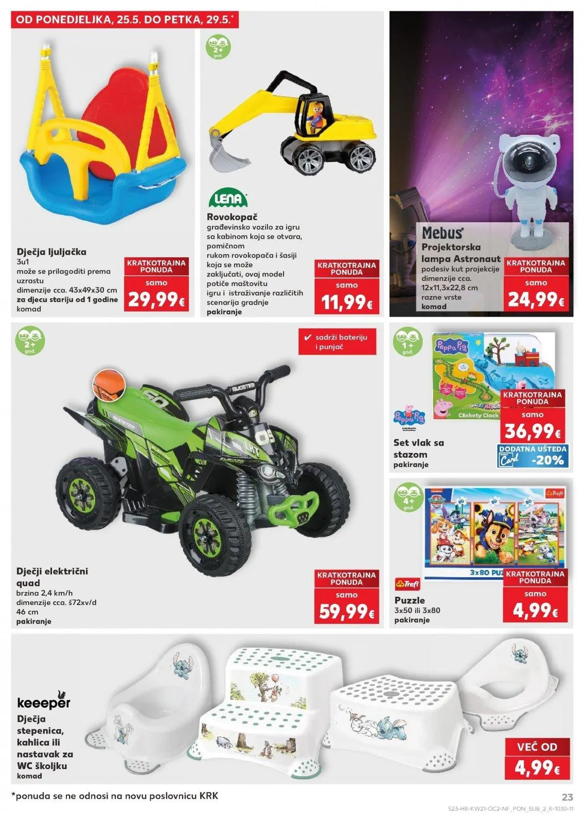 Katalog Kaufland katalog do 26.05.2026 od 20. svibnja do 26. svibnja 2026. - Pregled Stranica 23