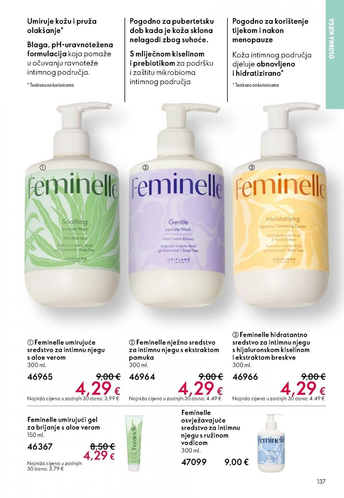 Katalog Oriflame katalog do 30.12.2025 od 11. prosinca do 30. prosinca 2025. - Pregled Stranica 137