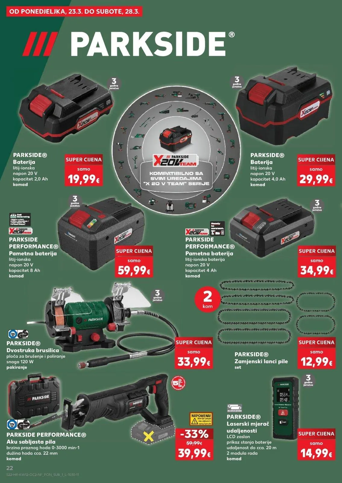 Katalog Kaufland katalog do 24.03.2026 od 19. ožujka do 24. ožujka 2026. - Pregled Stranica 22
