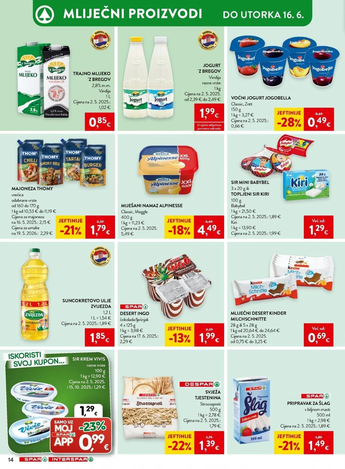 Katalog Interspar katalog do 16.06.2026 od 10. lipnja do 16. lipnja 2026. - Pregled Stranica 25