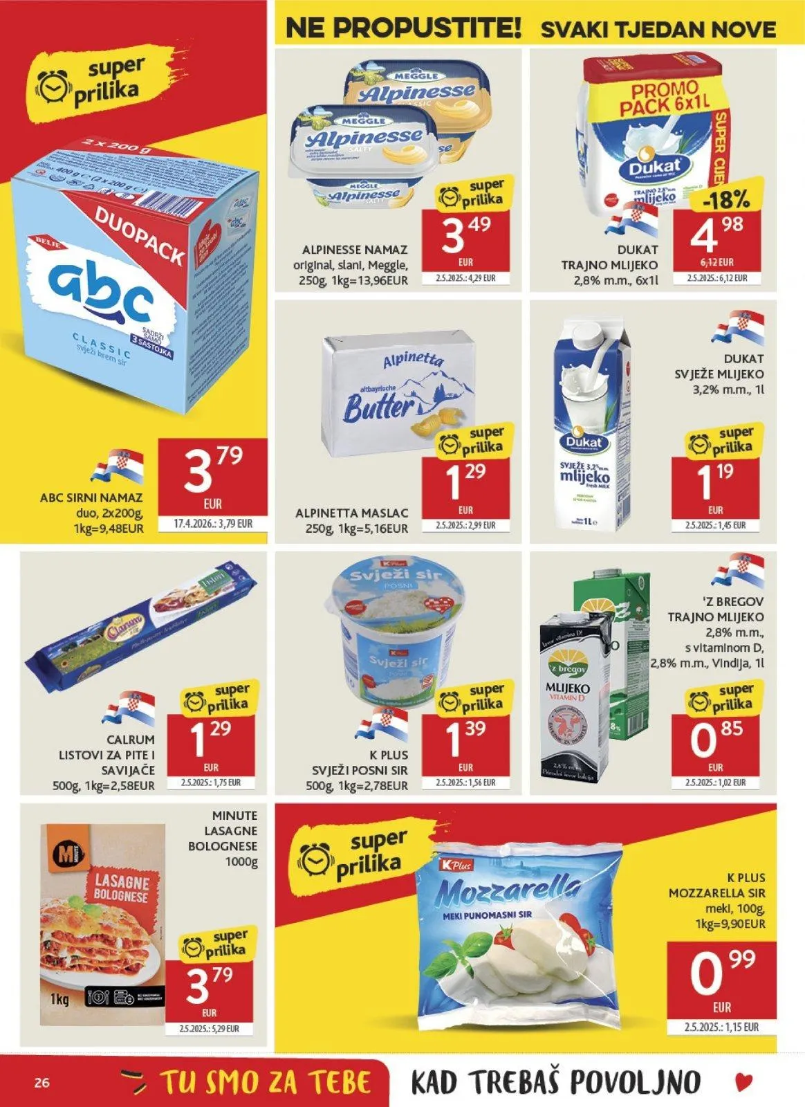 Katalog Konzum katalog do 19.05.2026 od 14. svibnja do 19. svibnja 2026. - Pregled Stranica 26