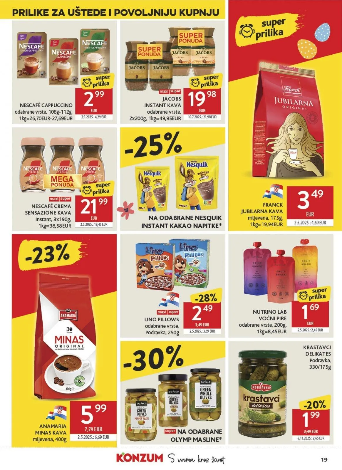 Katalog Konzum katalog do 07.04.2026 od 2. travnja do 7. travnja 2026. - Pregled Stranica 19