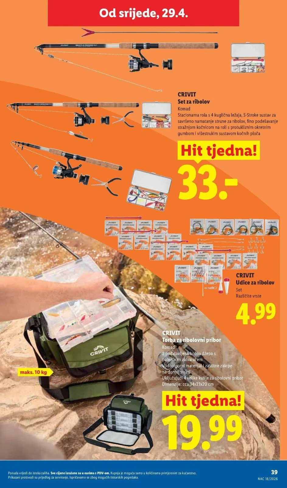 Katalog Lidl katalog do 03.05.2026 od 23. travnja do 3. svibnja 2026. - Pregled Stranica 39