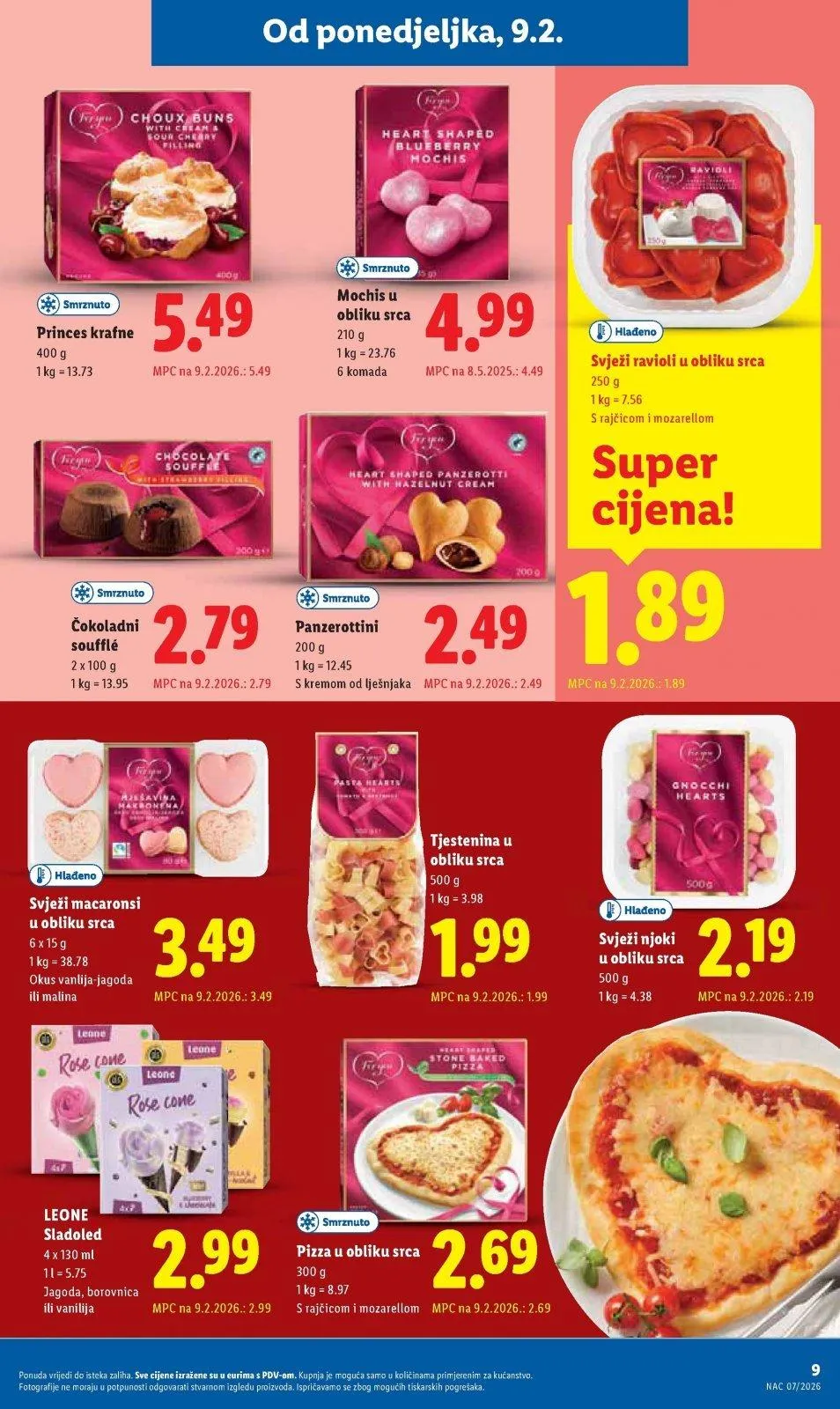 Katalog Lidl katalog do 14.02.2026 od 5. veljače do 14. veljače 2026. - Pregled Stranica 9