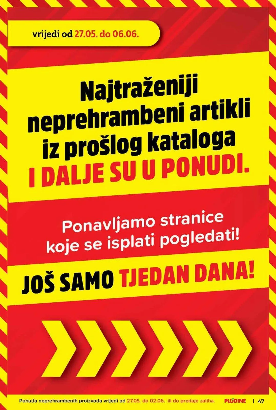 Katalog Plodine katalog do 02.06.2026 od 28. svibnja do 2. lipnja 2026. - Pregled Stranica 47