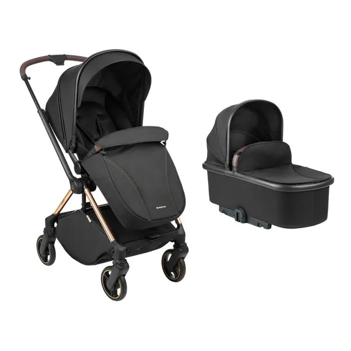 Kikka Boo kolica 2u1 Lanah + košara, aluminijski okvir, od rođenja do 22 kg