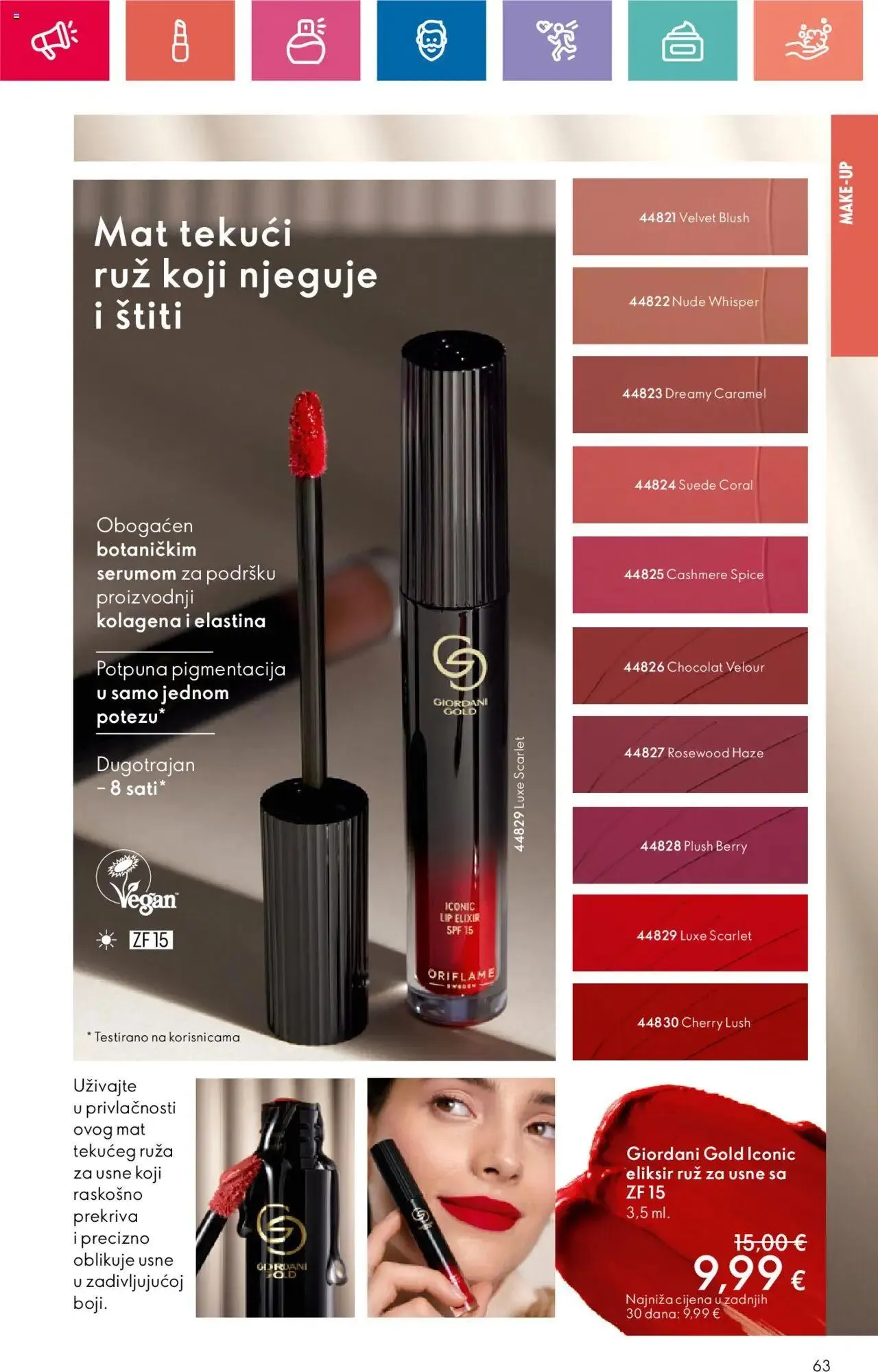 Katalog Katalog 11/2024 Oriflame od 1. kolovoza do 21. kolovoza 2024. - Pregled Stranica 63
