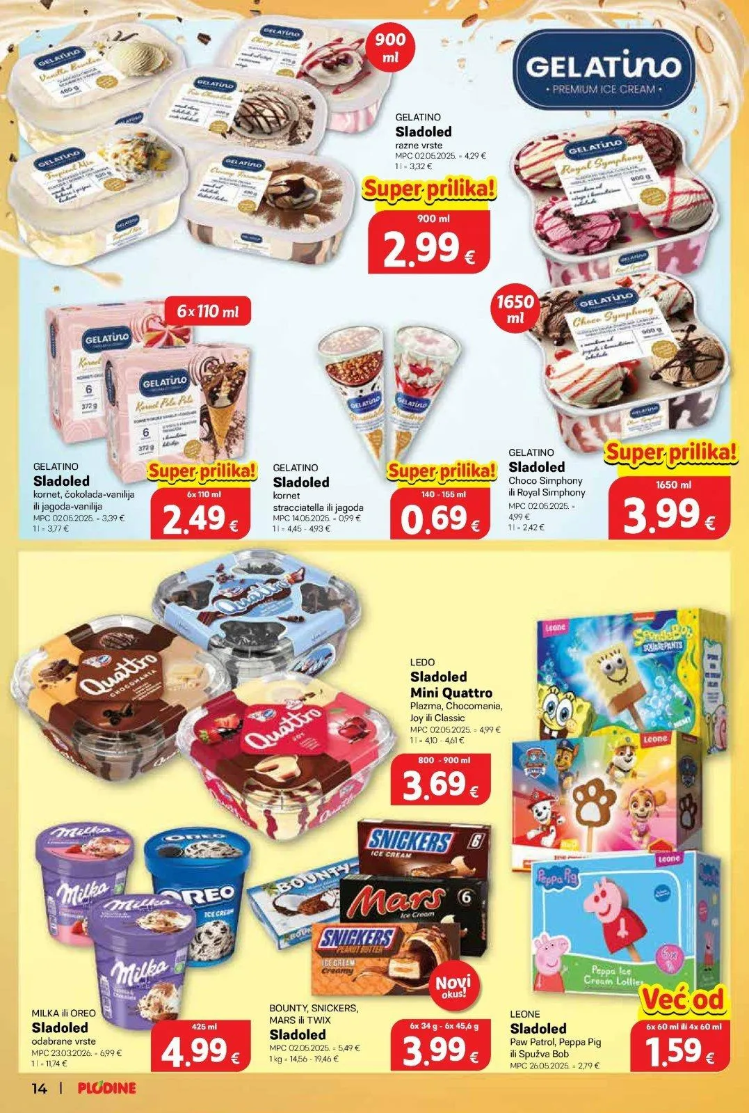 Katalog Plodine katalog do 30.06.2026 od 26. lipnja do 30. lipnja 2026. - Pregled Stranica 14