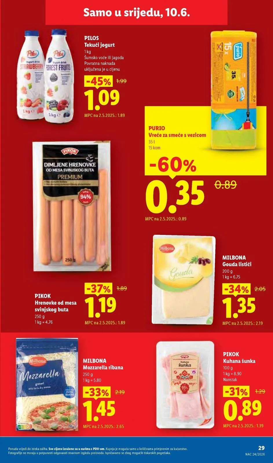 Katalog Lidl katalog do 14.06.2026 od 9. lipnja do 14. lipnja 2026. - Pregled Stranica 29