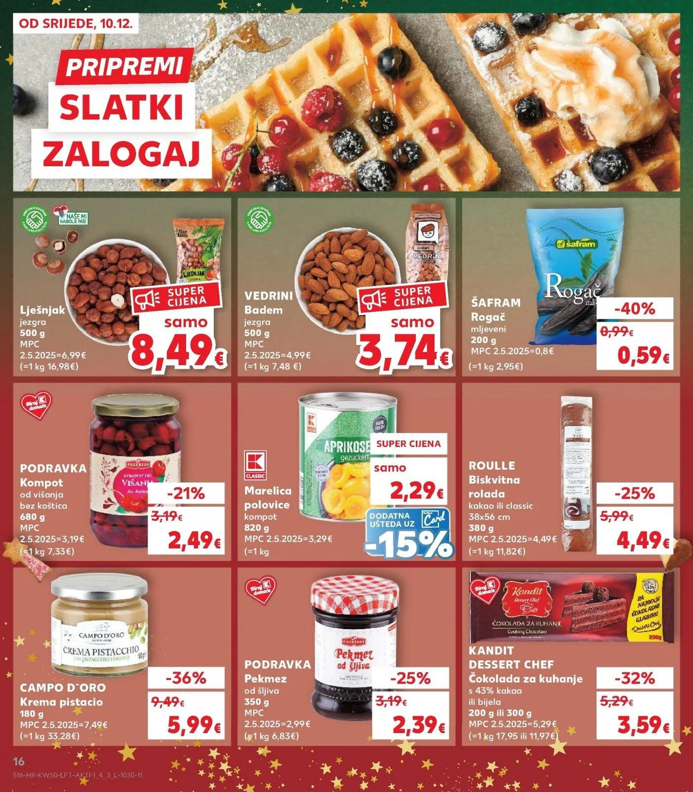 Katalog Kaufland katalog do 16.12.2025 od 10. prosinca do 16. prosinca 2025. - Pregled Stranica 16