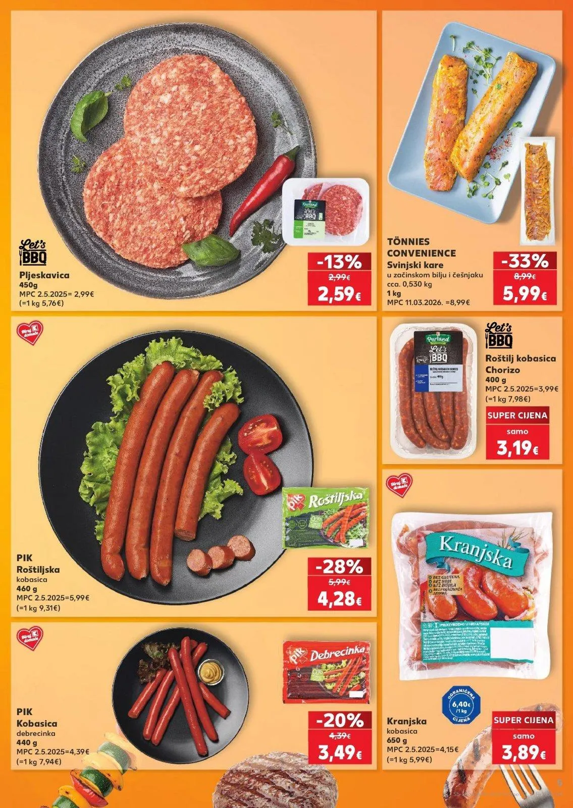 Katalog Kaufland katalog do 14.04.2026 od 8. travnja do 14. travnja 2026. - Pregled Stranica 5