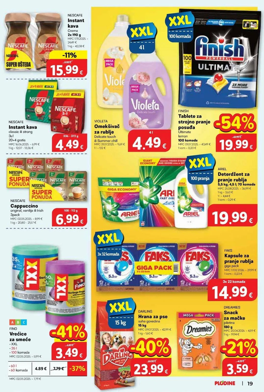 Katalog Plodine katalog do 19.05.2026 od 13. svibnja do 19. svibnja 2026. - Pregled Stranica 19