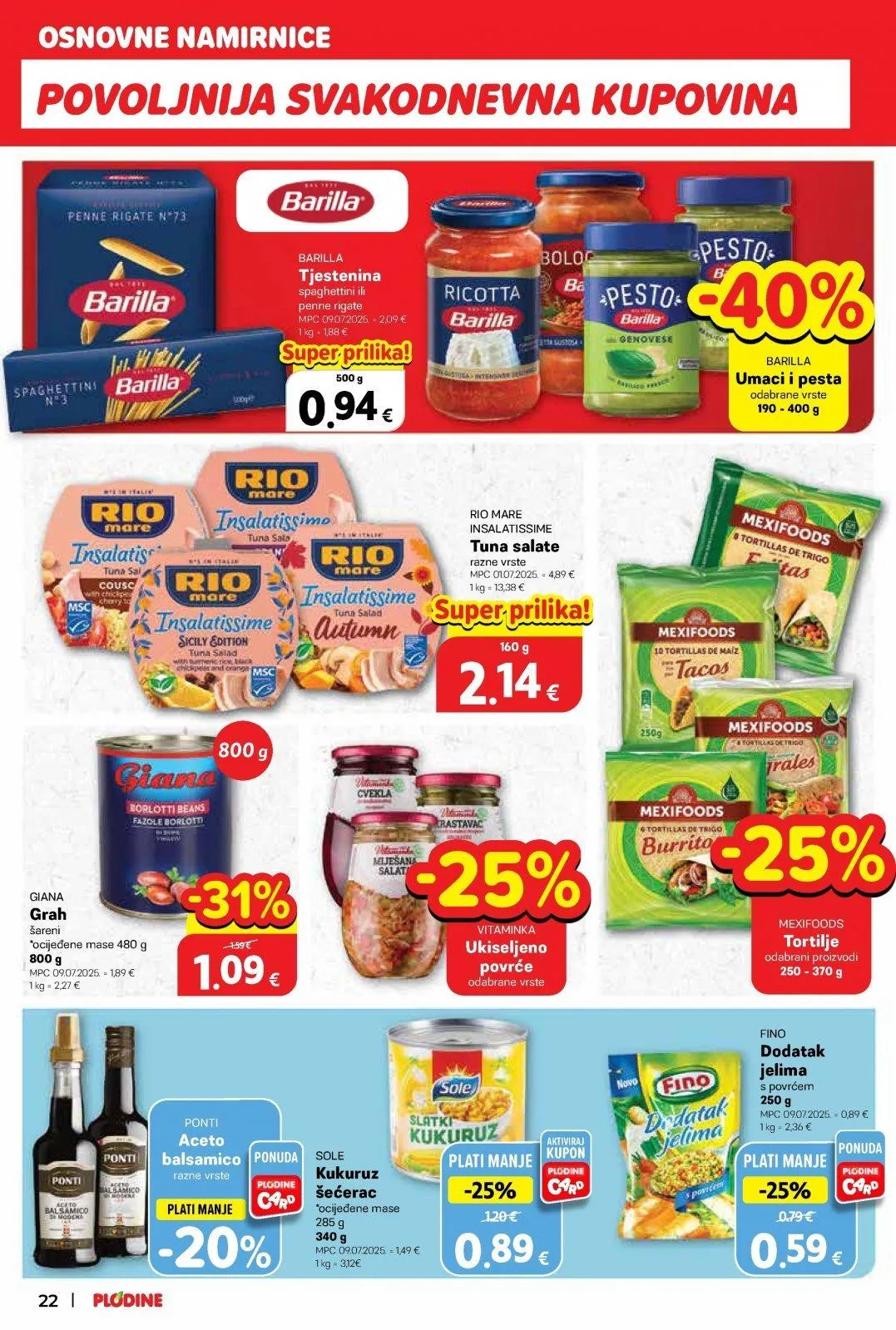 Katalog Plodine katalog do 24.02.2026 od 19. veljače do 24. veljače 2026. - Pregled Stranica 22