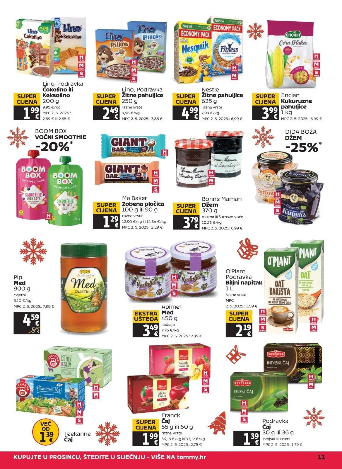 Katalog Tommy katalog do 28.12.2025 od 18. prosinca do 28. prosinca 2025. - Pregled Stranica 11