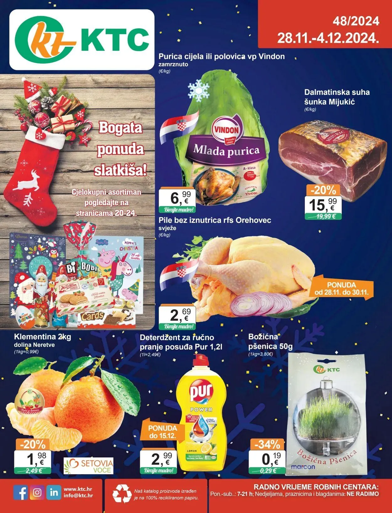 Katalog KTC od 28. studenoga do 4. prosinca 2024. - Pregled Stranica 1