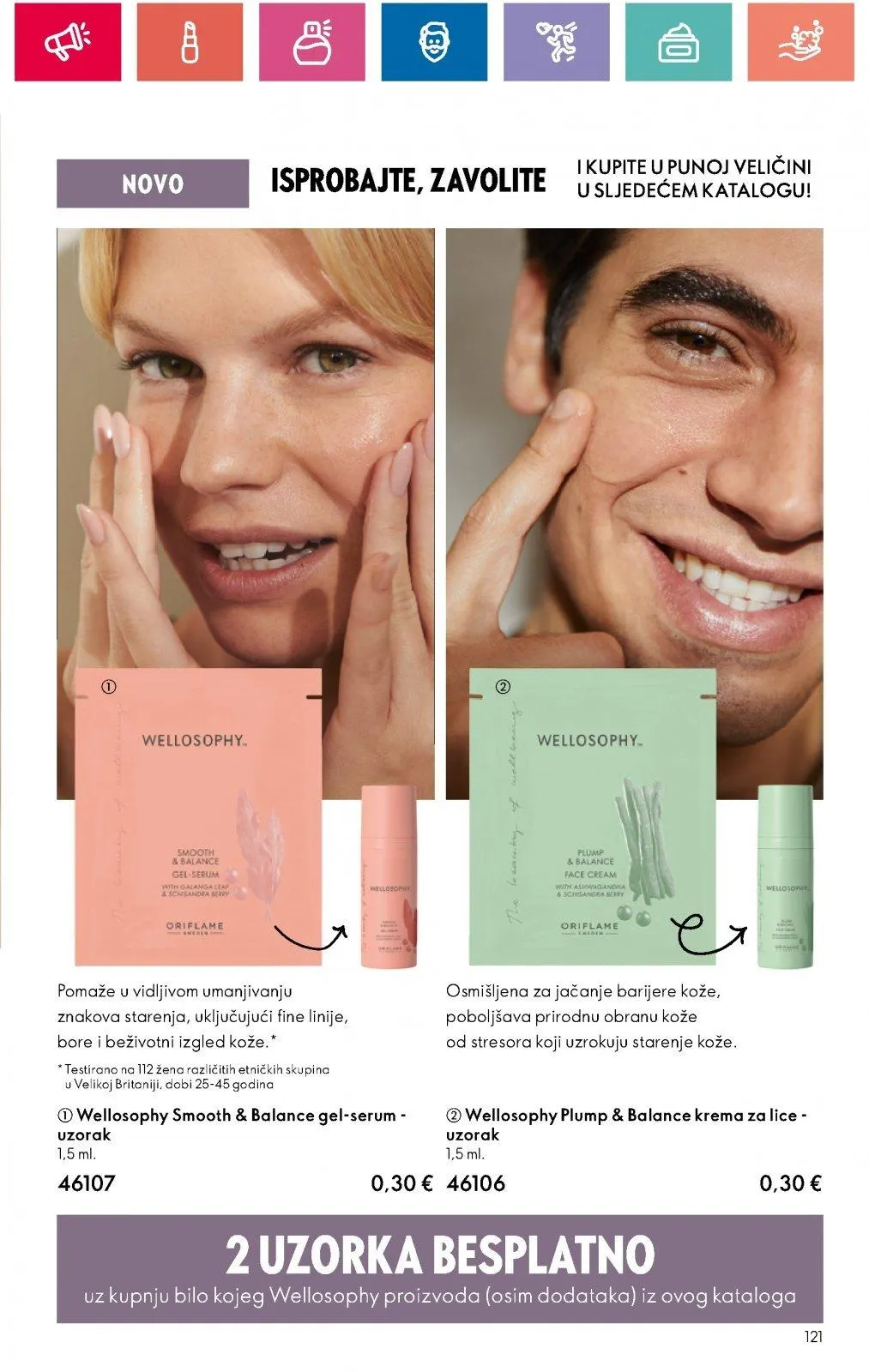 Katalog Oriflame katalog do 11.09.2024 od 29. kolovoza do 11. rujna 2024. - Pregled Stranica 121