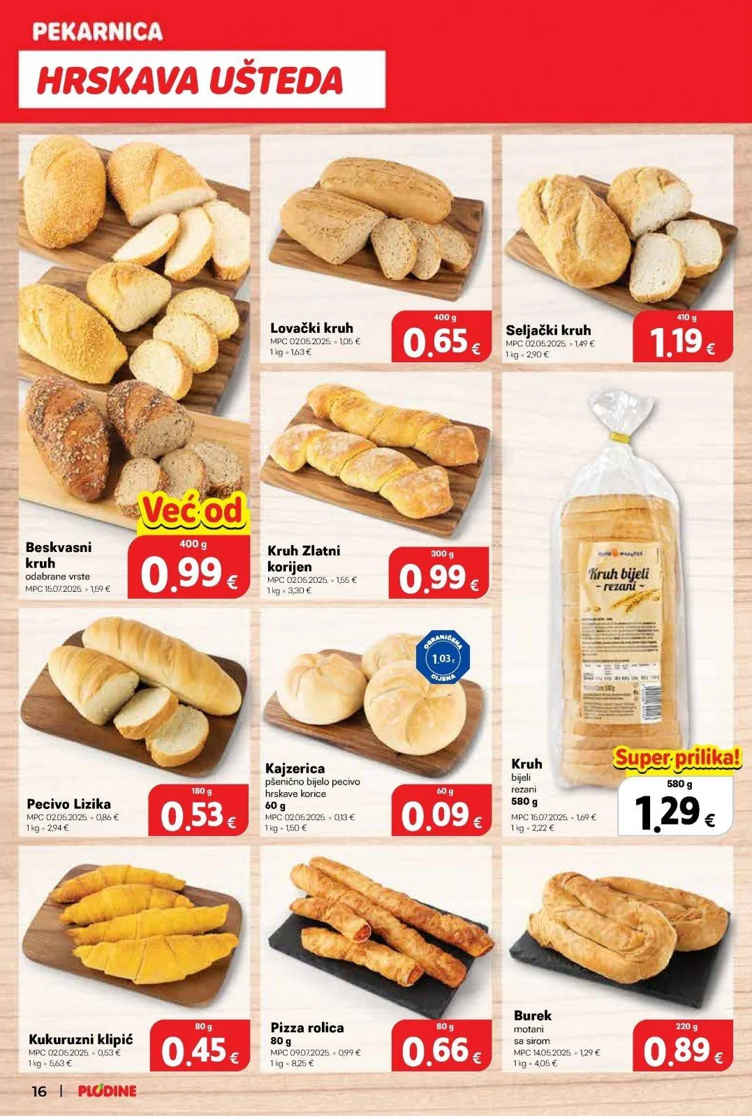 Katalog Plodine katalog do 14.04.2026 od 8. travnja do 14. travnja 2026. - Pregled Stranica 16