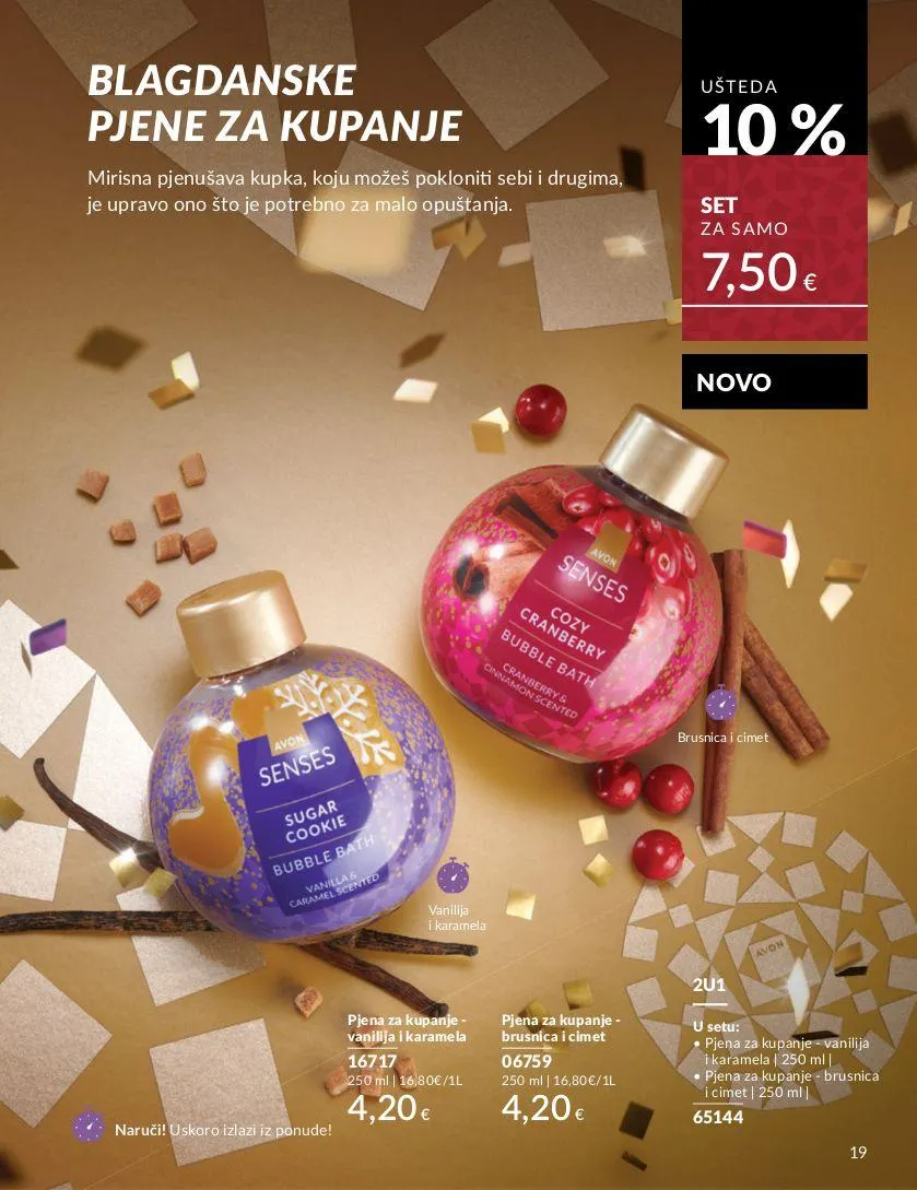 Katalog Avon od 8. prosinca do 22. prosinca 2025. - Pregled Stranica 19