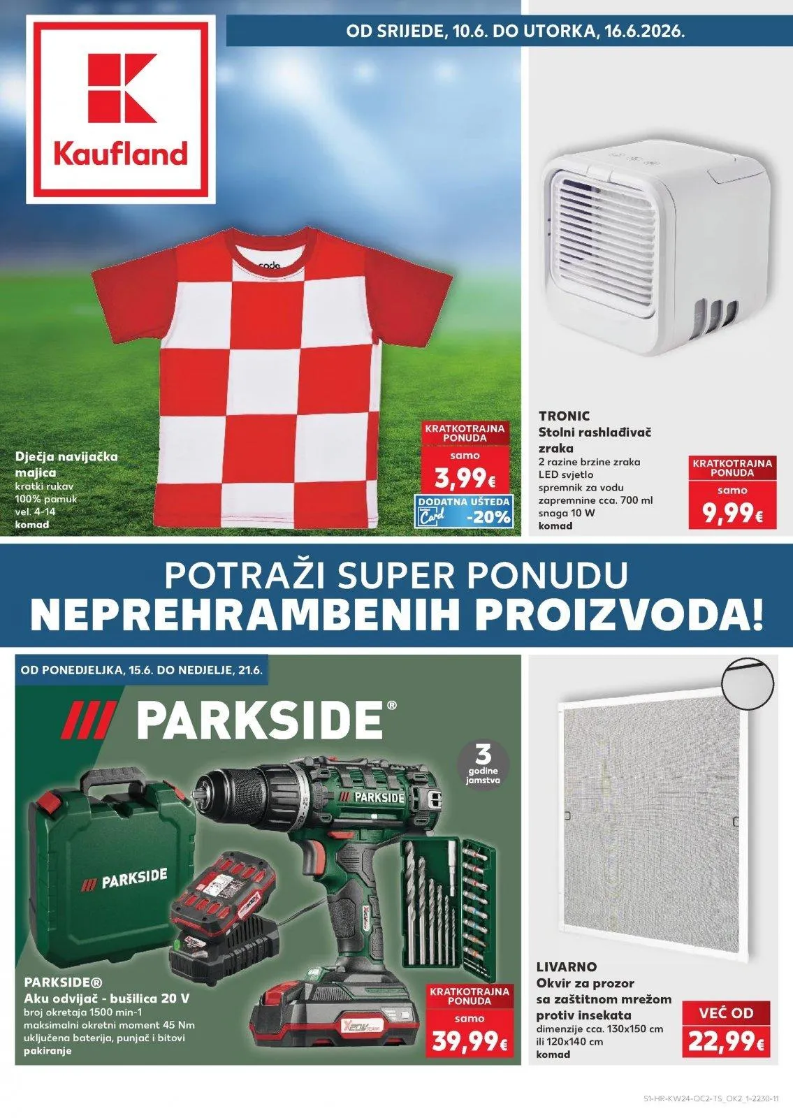 Katalog Kaufland katalog do 16.06.2026 od 10. lipnja do 16. lipnja 2026. - Pregled Stranica 1
