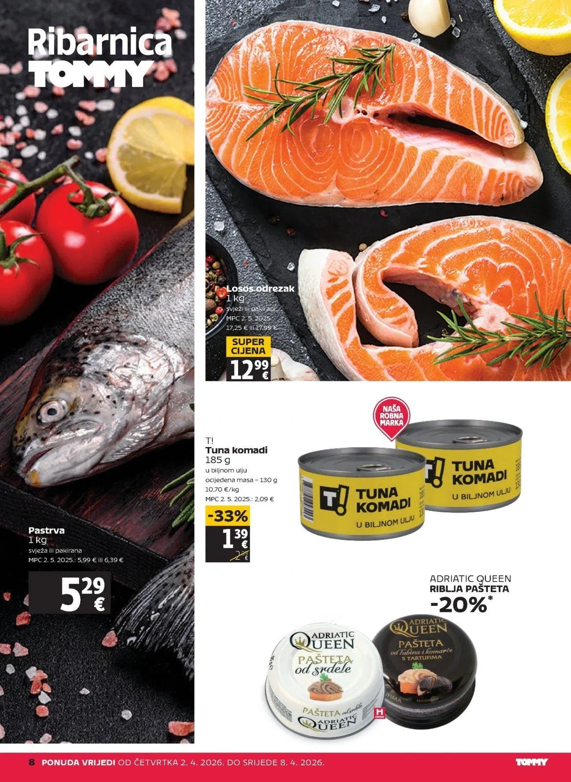 Katalog Tommy katalog do 08.04.2026 od 2. travnja do 8. travnja 2026. - Pregled Stranica 8