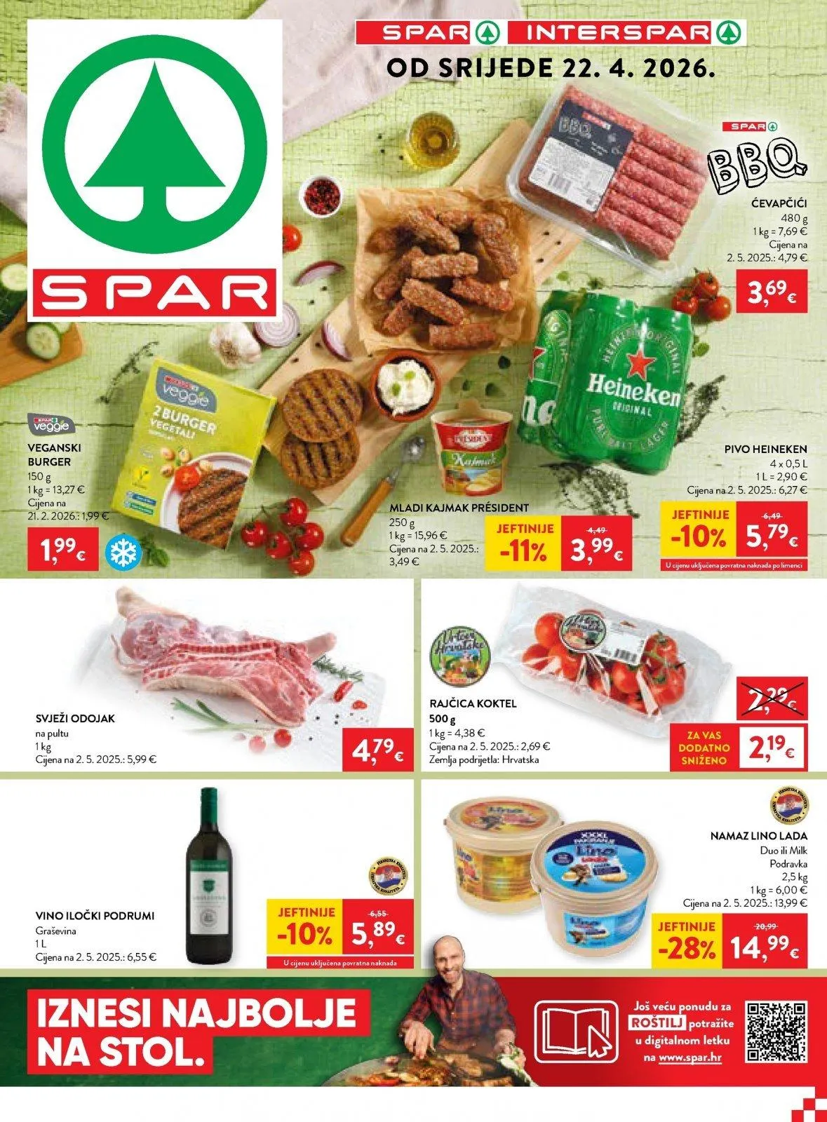Katalog Spar katalog do 28.04.2026 od 22. travnja do 28. travnja 2026. - Pregled Stranica 1