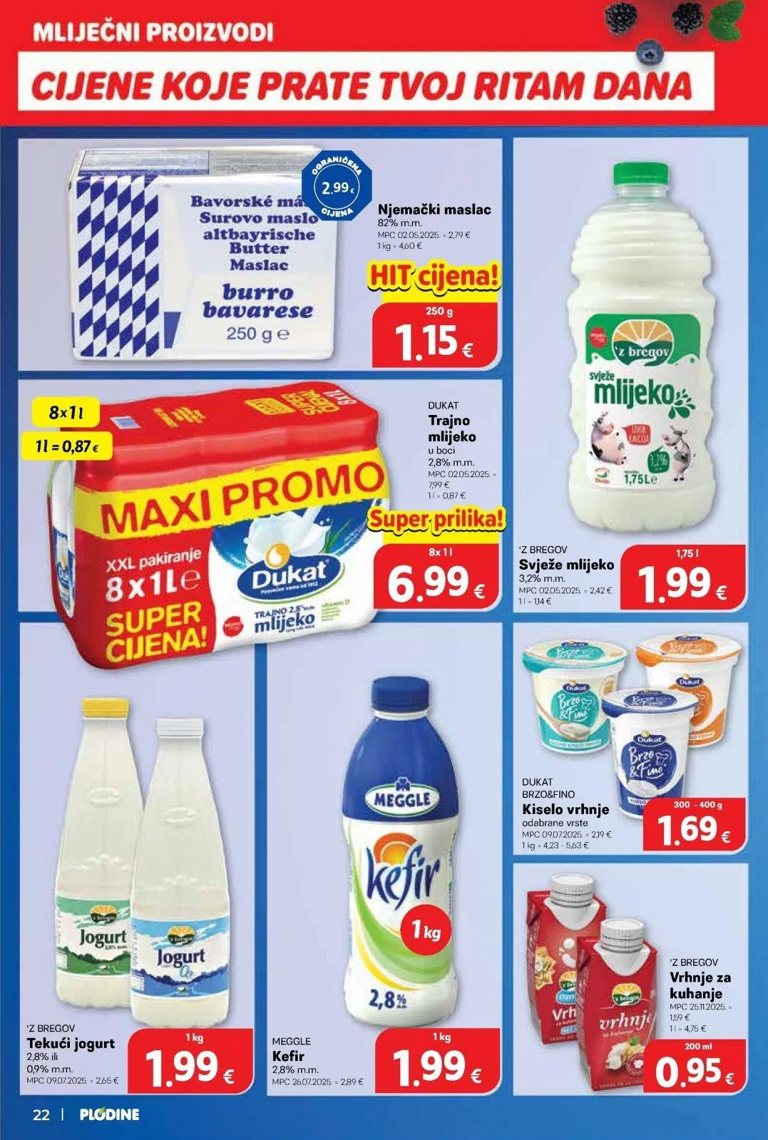 Katalog Plodine katalog do 10.02.2026 od 5. veljače do 10. veljače 2026. - Pregled Stranica 22