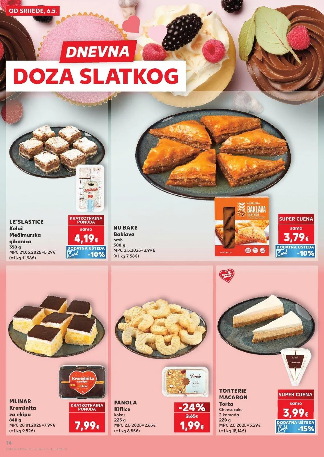 Katalog Kaufland katalog do 12.05.2026 od 8. svibnja do 12. svibnja 2026. - Pregled Stranica 14