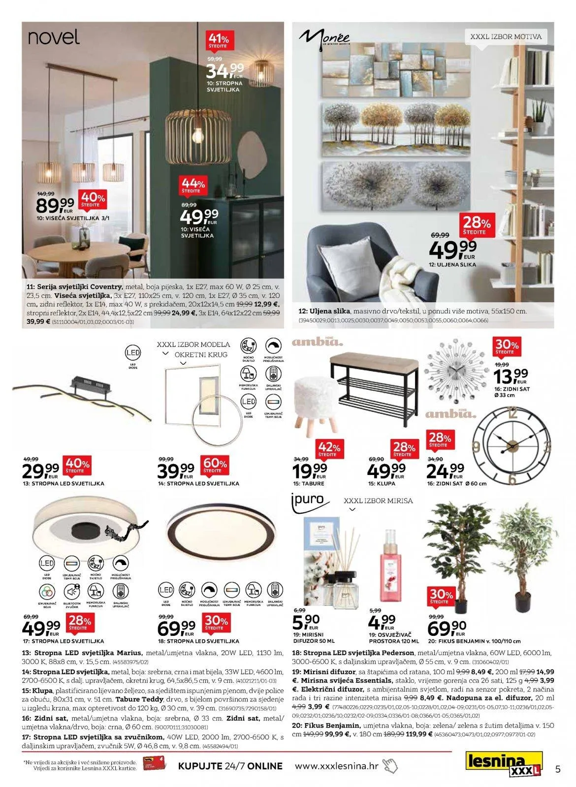 Katalog Lesnina katalog do 22.01.2026 od 15. siječnja do 22. siječnja 2026. - Pregled Stranica 5