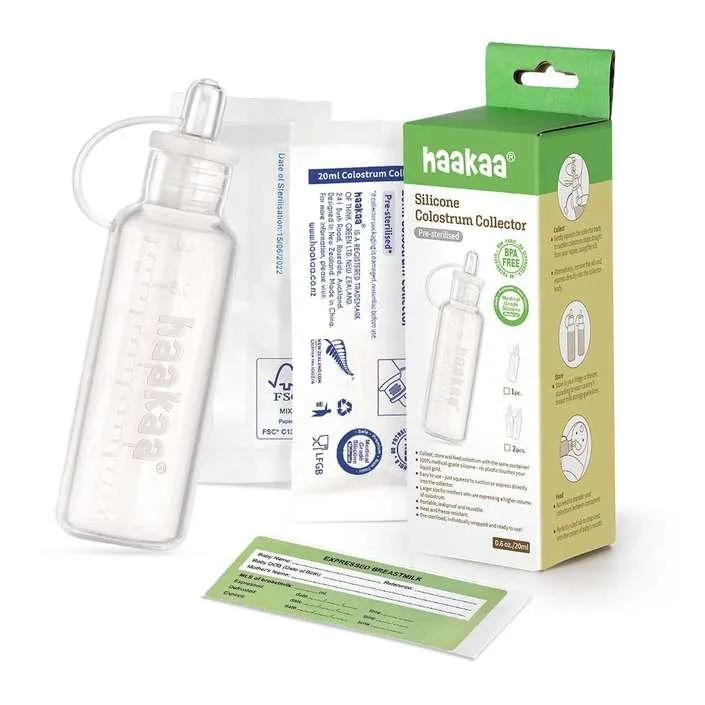 HAAKAA silikonski sakupljač kolostruma Pre - Sterilised
