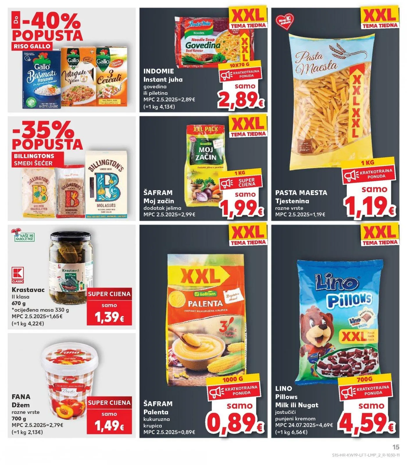 Katalog Kaufland katalog do 12.05.2026 od 8. svibnja do 12. svibnja 2026. - Pregled Stranica 15