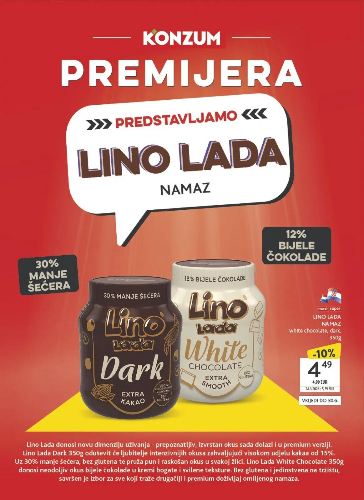 Katalog Konzum katalog do 30.06.2026 od 26. lipnja do 30. lipnja 2026. - Pregled Stranica 44