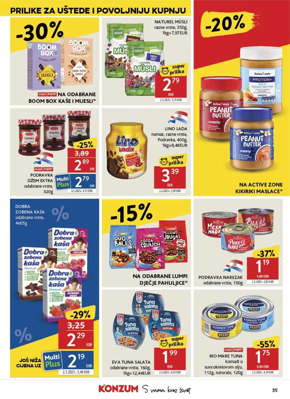 Katalog Konzum katalog do 16.06.2026 od 10. lipnja do 16. lipnja 2026. - Pregled Stranica 35