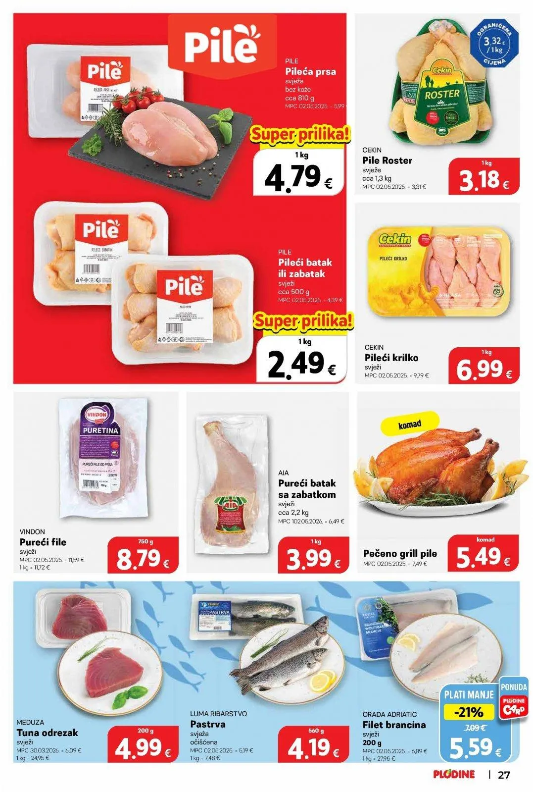 Katalog Plodine katalog do 26.05.2026 od 20. svibnja do 26. svibnja 2026. - Pregled Stranica 29