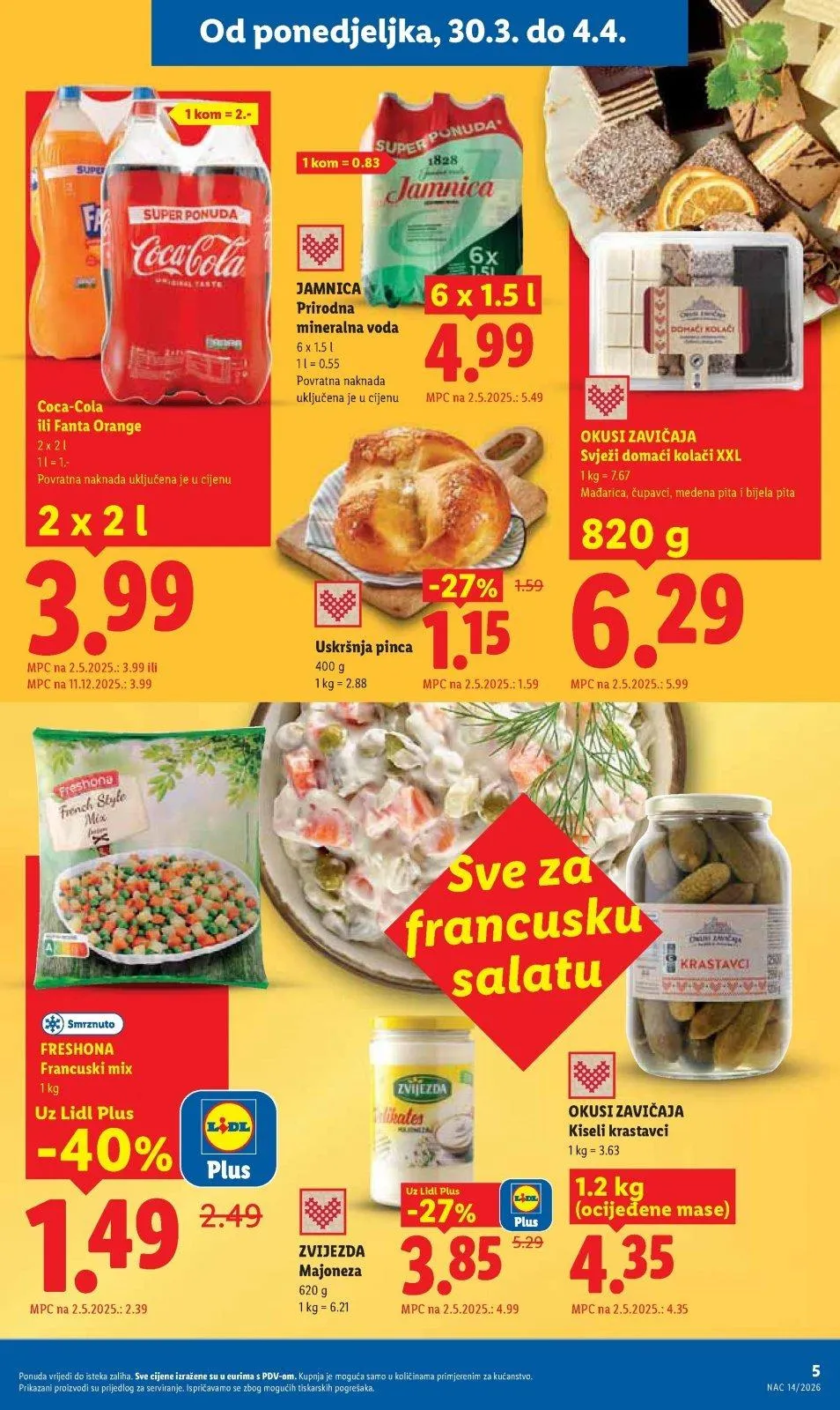 Katalog Lidl katalog do 04.04.2026 od 26. ožujka do 4. travnja 2026. - Pregled Stranica 5