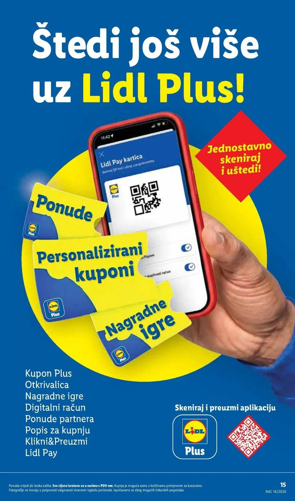 Katalog Lidl katalog do 19.04.2026 od 9. travnja do 19. travnja 2026. - Pregled Stranica 15