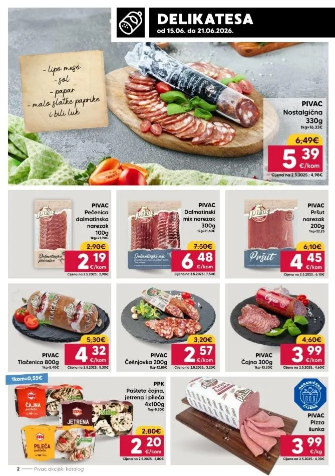 Katalog Pivac katalog do 21.06.2026 od 15. lipnja do 21. lipnja 2026. - Pregled Stranica 2