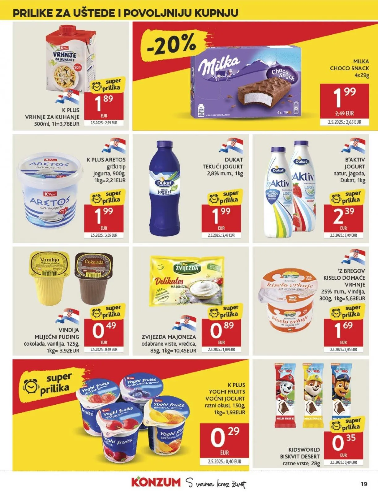 Katalog Konzum katalog do 11.11.2025 od 5. studenoga do 11. studenoga 2025. - Pregled Stranica 19