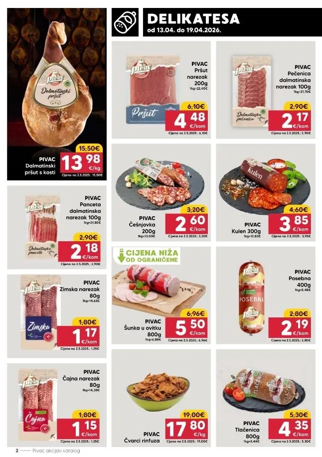Katalog Pivac katalog do 19.04.2026 od 14. travnja do 19. travnja 2026. - Pregled Stranica 2