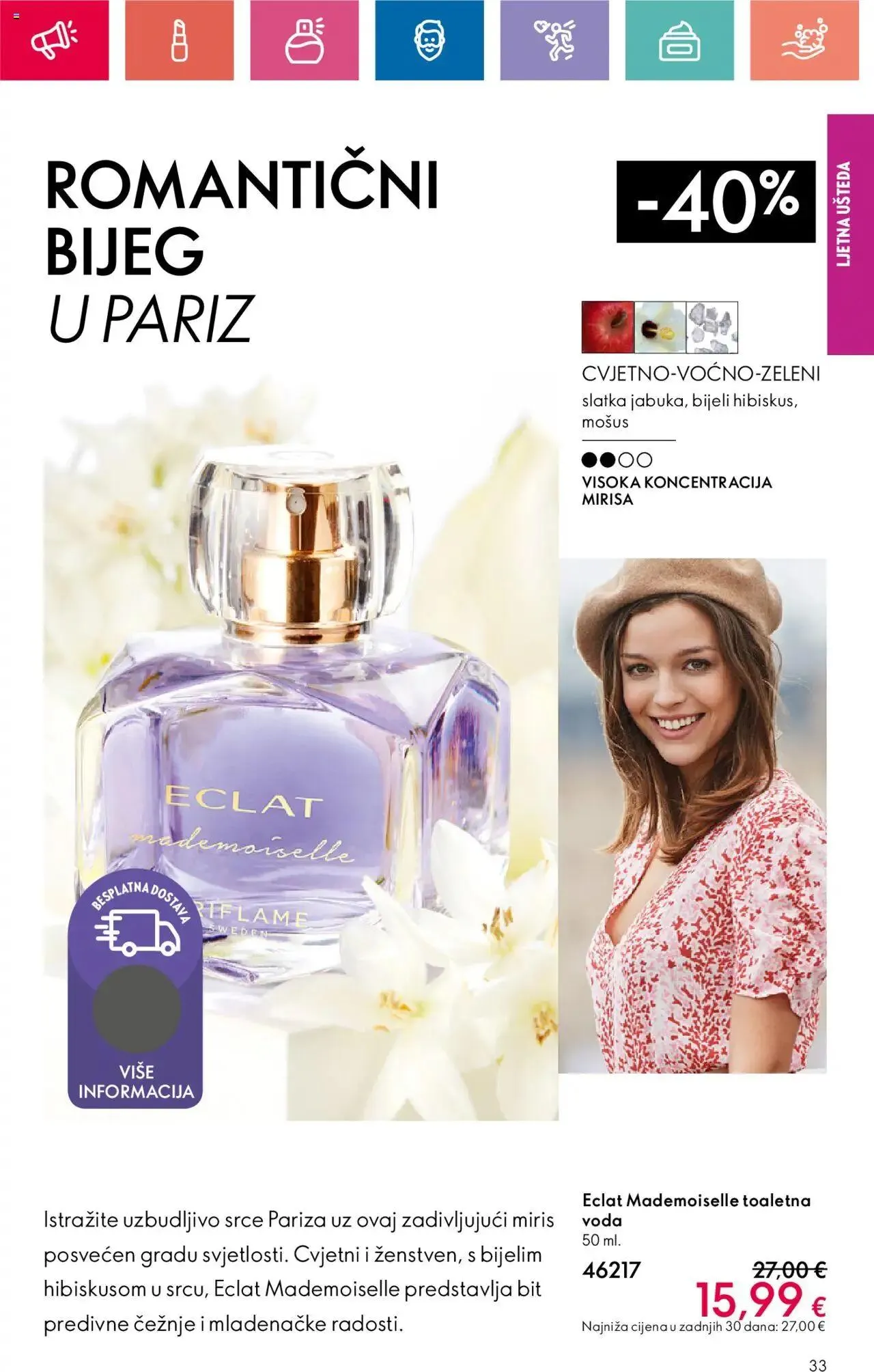 Katalog Katalog 11/2024 Oriflame od 1. kolovoza do 21. kolovoza 2024. - Pregled Stranica 33