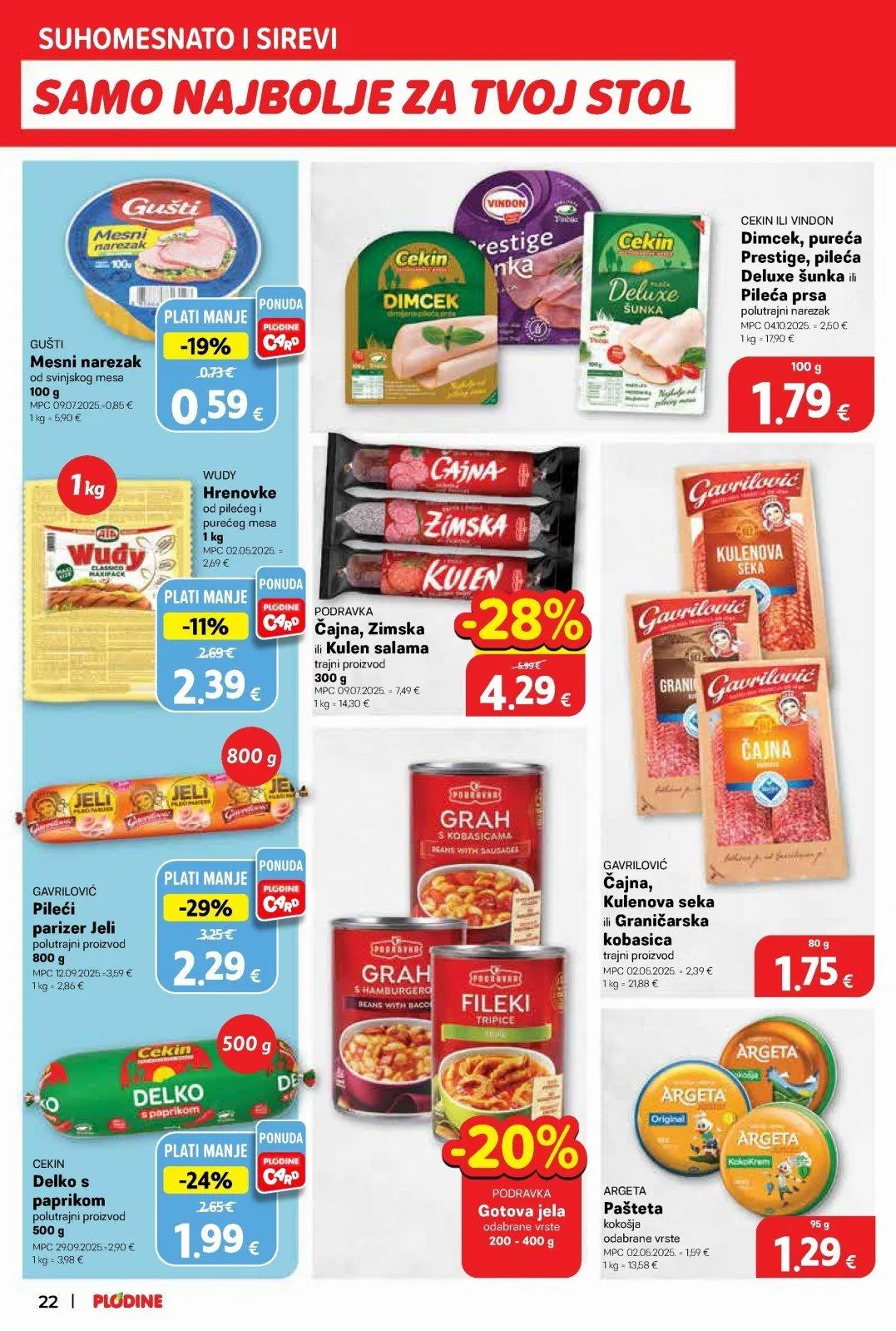 Katalog Plodine katalog do 21.04.2026 od 15. travnja do 21. travnja 2026. - Pregled Stranica 22