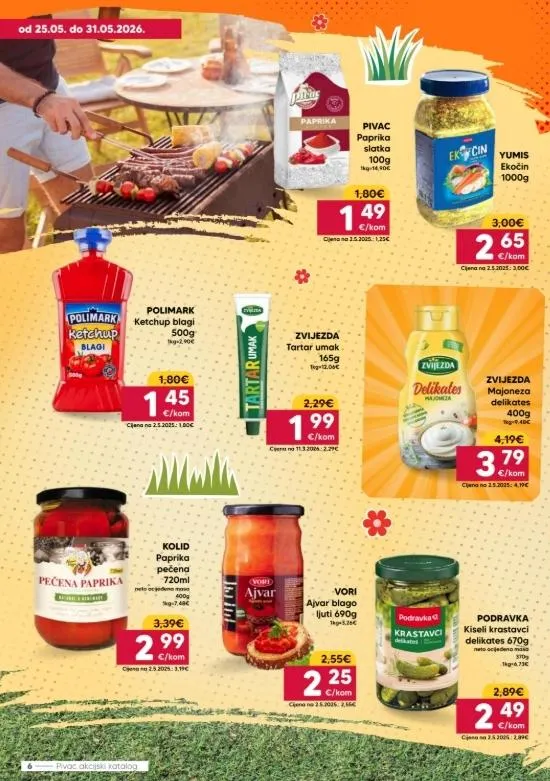 Katalog Pivac katalog do 31.05.2026 od 27. svibnja do 31. svibnja 2026. - Pregled Stranica 6