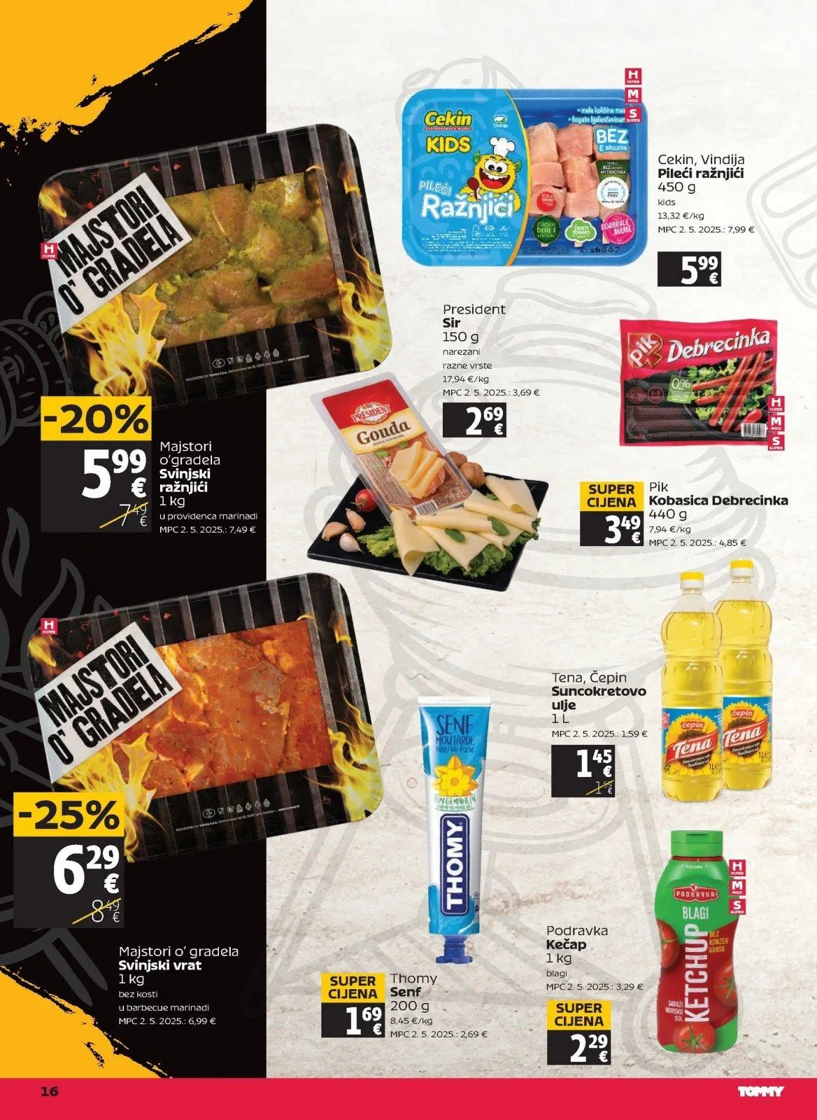 Katalog Tommy katalog do 22.04.2026 od 16. travnja do 22. travnja 2026. - Pregled Stranica 16