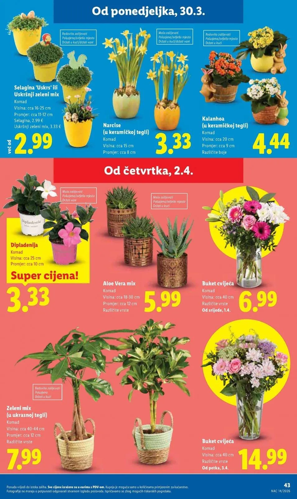 Katalog Lidl katalog do 04.04.2026 od 26. ožujka do 4. travnja 2026. - Pregled Stranica 43