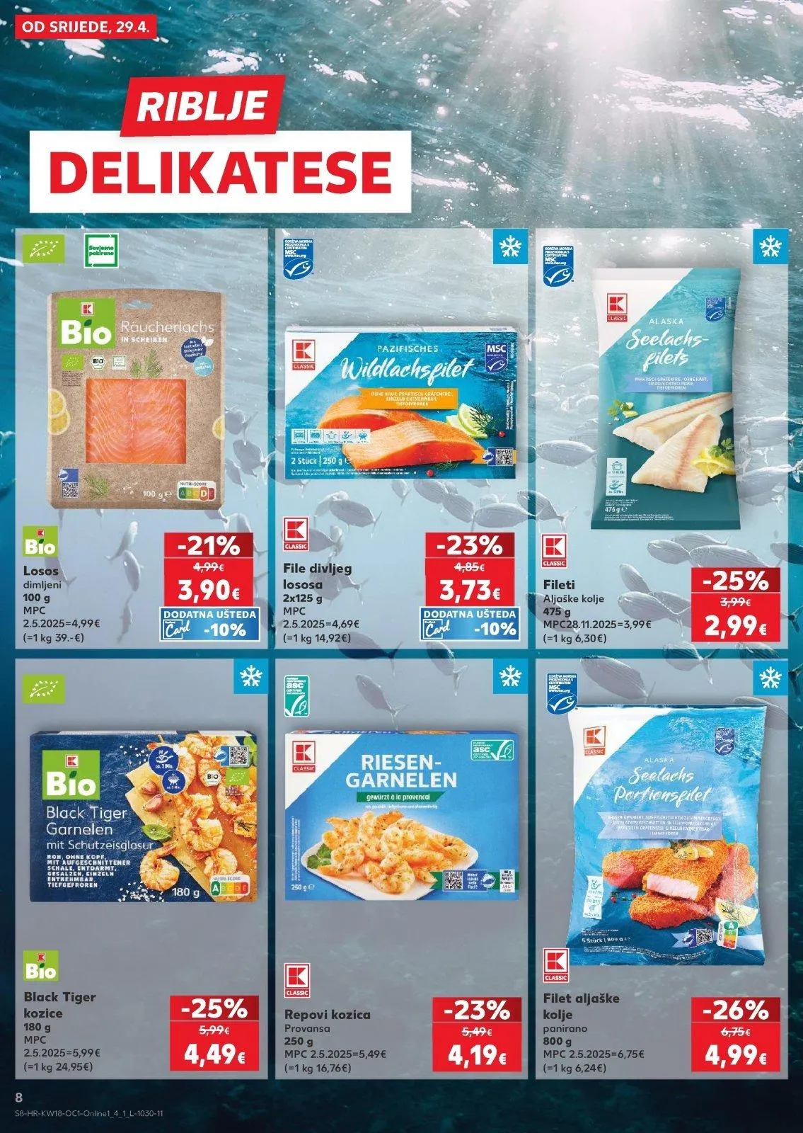 Katalog Kaufland katalog do 05.05.2026 od 29. travnja do 5. svibnja 2026. - Pregled Stranica 8