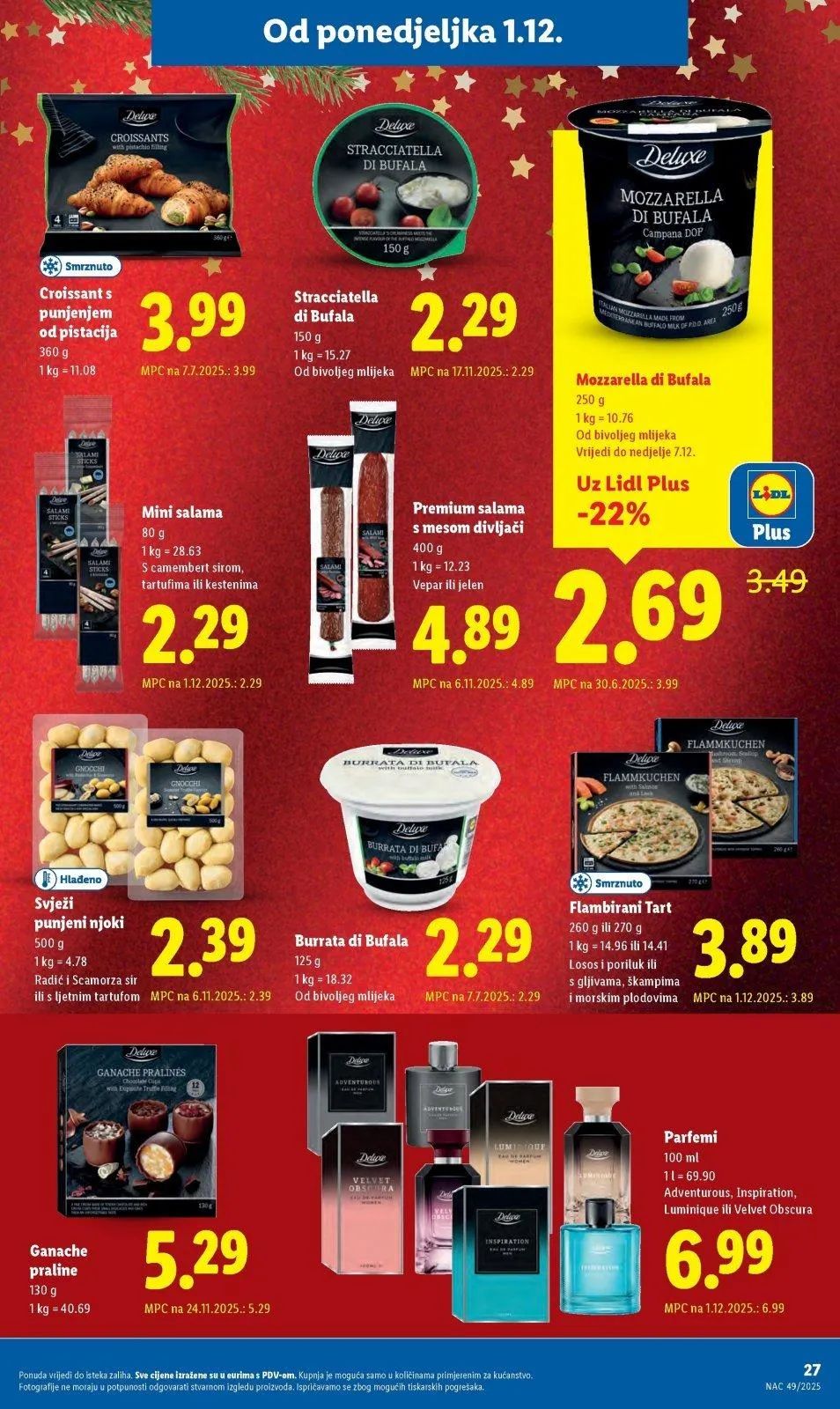 Katalog Lidl katalog do 07.12.2025 od 3. prosinca do 7. prosinca 2025. - Pregled Stranica 27