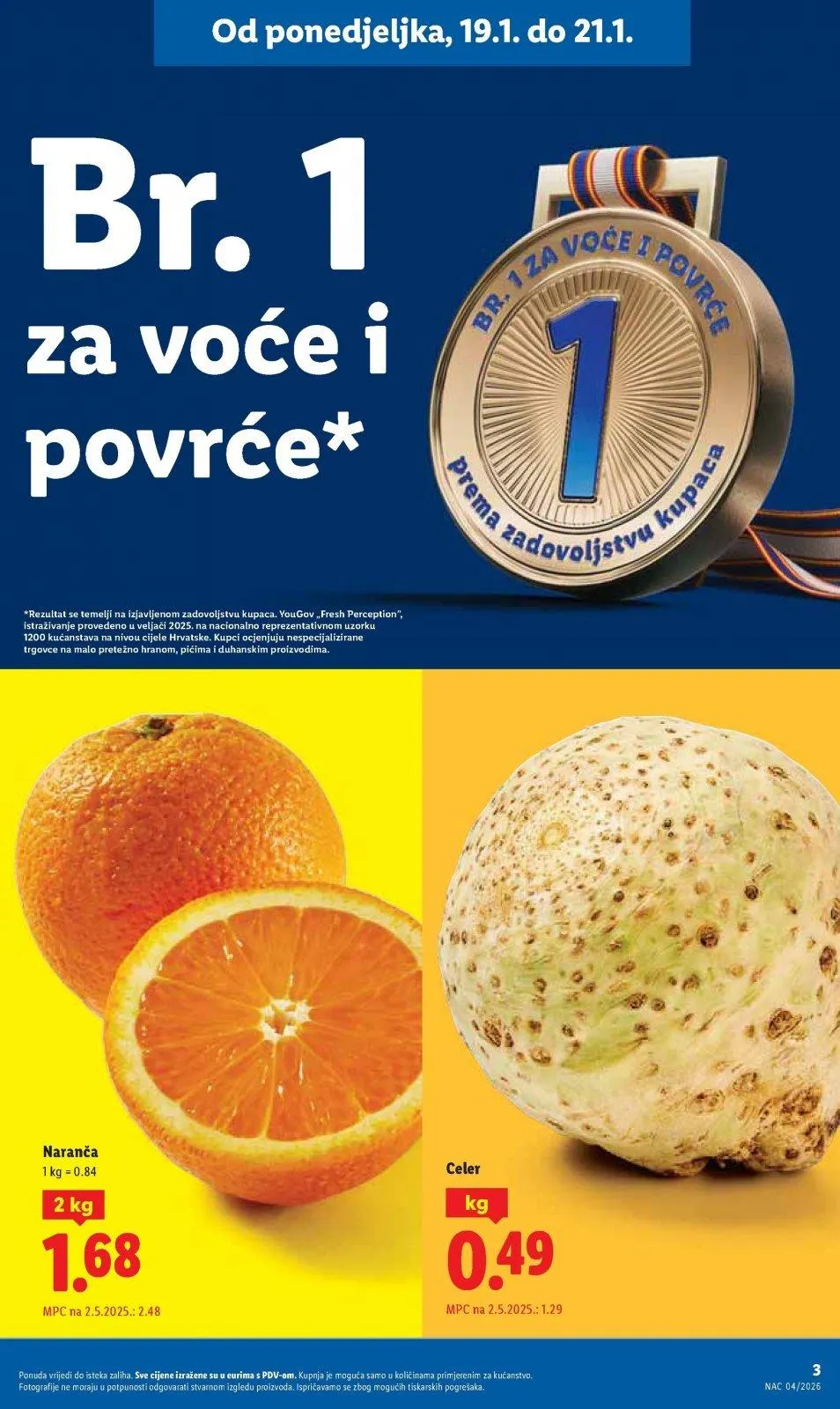 Katalog Lidl katalog do 25.01.2026 od 15. siječnja do 25. siječnja 2026. - Pregled Stranica 3