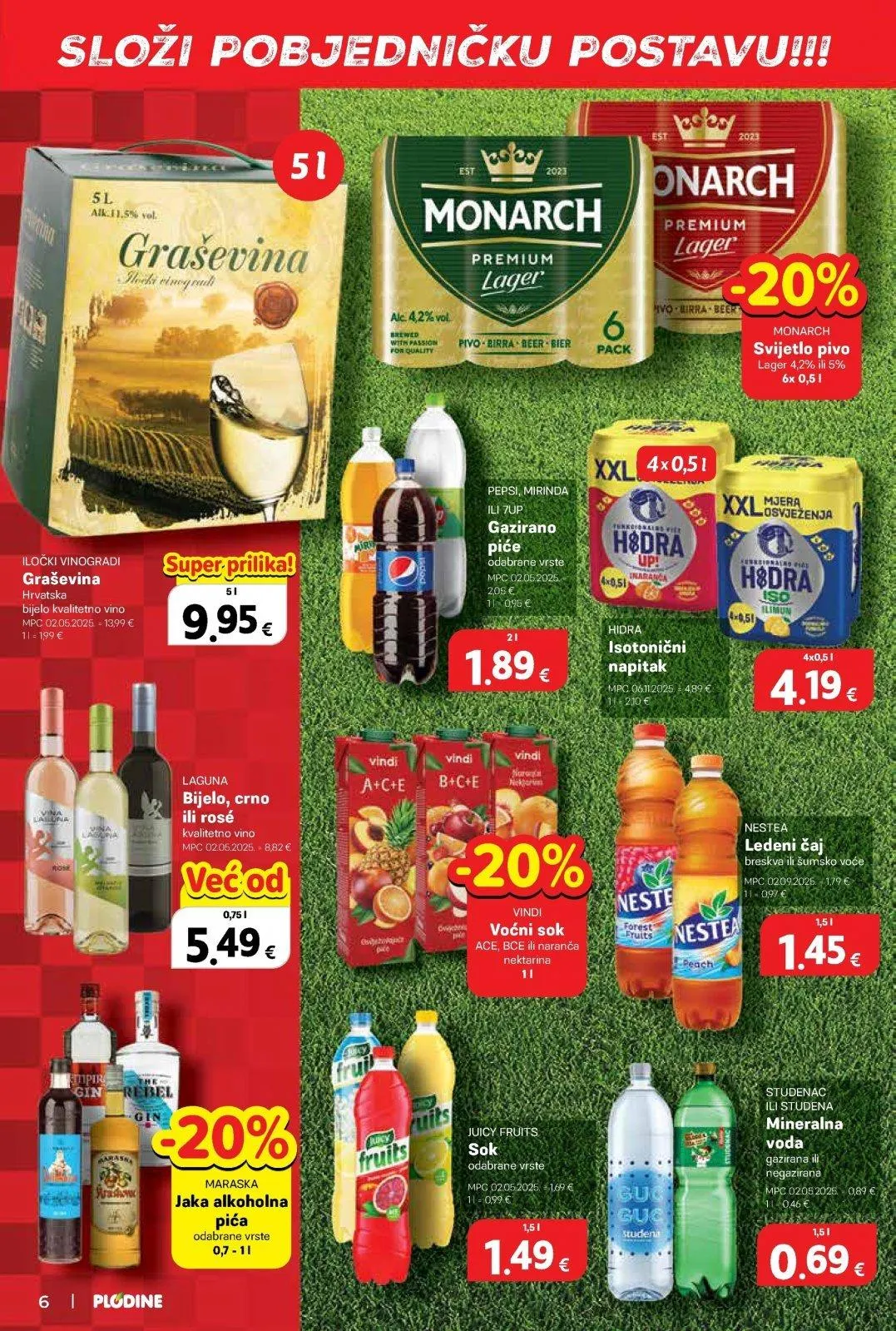 Katalog Plodine katalog do 07.07.2026 od 1. srpnja do 7. srpnja 2026. - Pregled Stranica 6