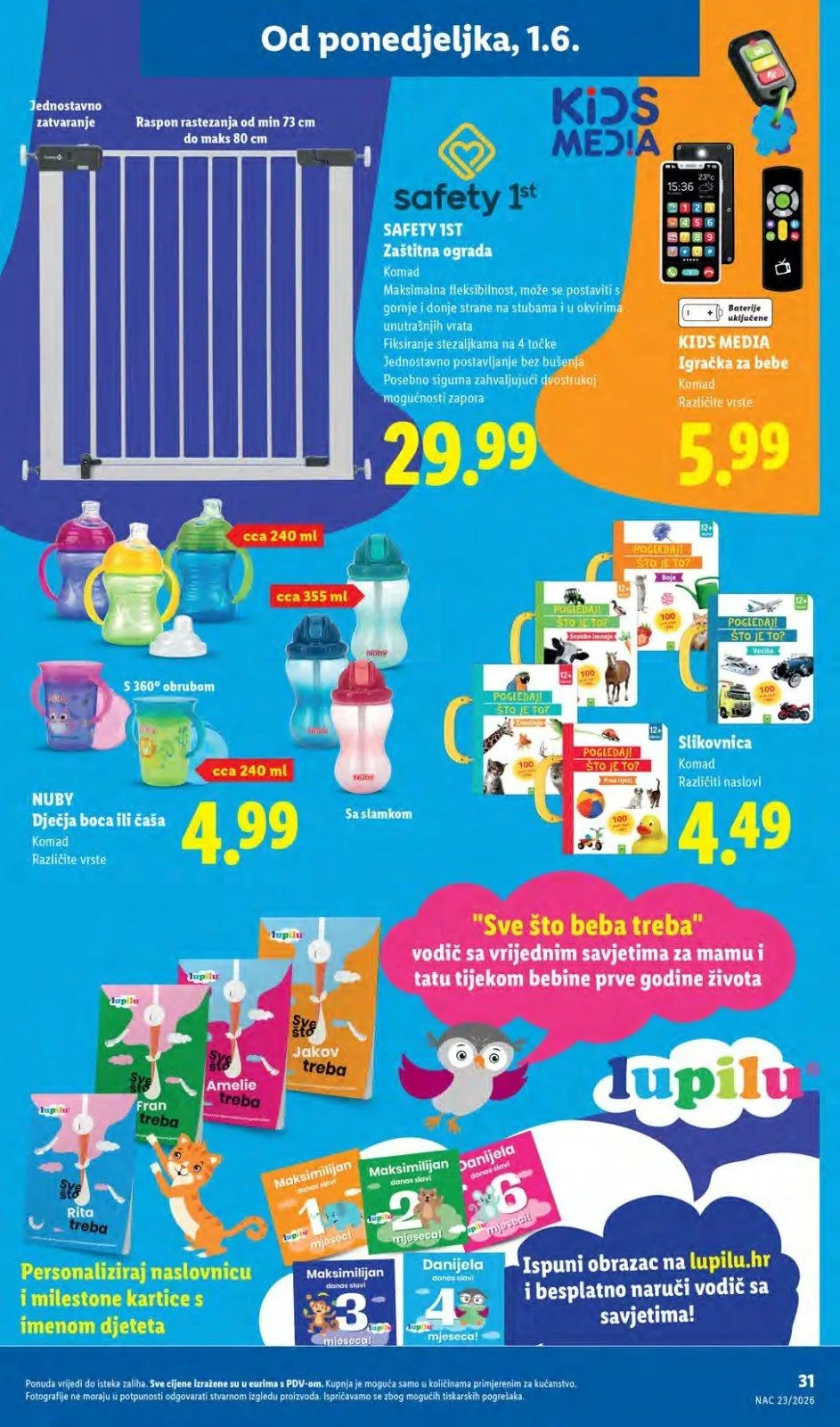 Katalog Lidl katalog do 07.06.2026 od 28. svibnja do 7. lipnja 2026. - Pregled Stranica 31