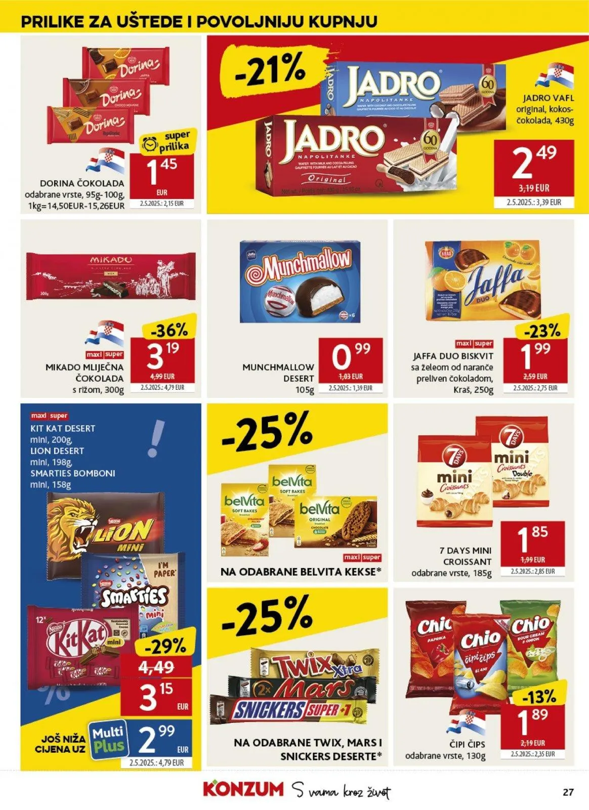 Katalog Konzum katalog do 20.01.2026 od 15. siječnja do 20. siječnja 2026. - Pregled Stranica 27